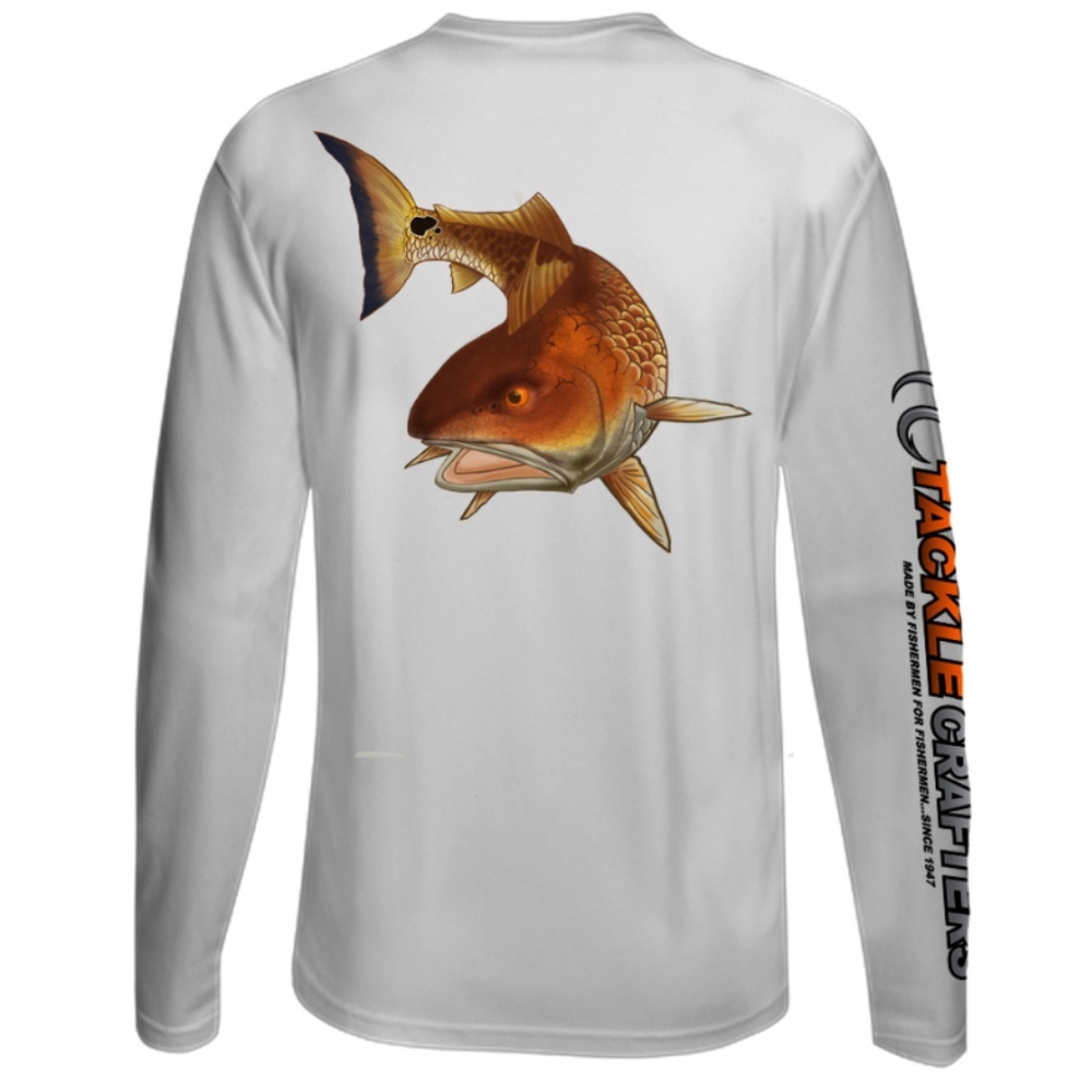 Tackle Crafters Redfish Fishing Shirt Small